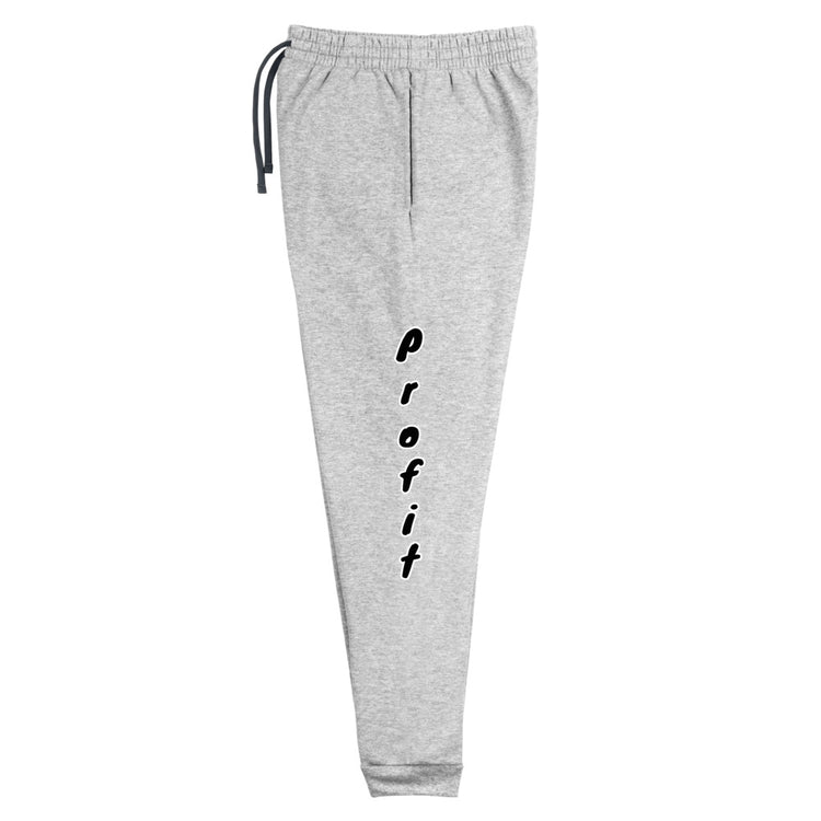 Unisex Grey Profit Joggers