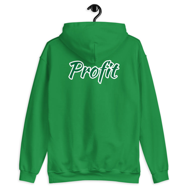 Unisex Go After Yo Dreams Money Green Hoodie