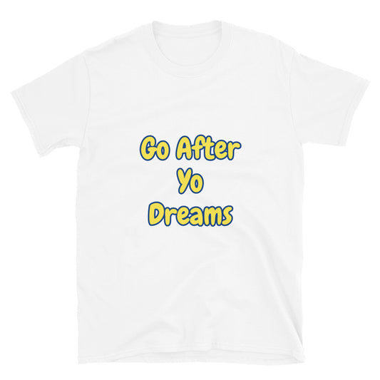 Classic Go After Yo Dreams Gold N Blue