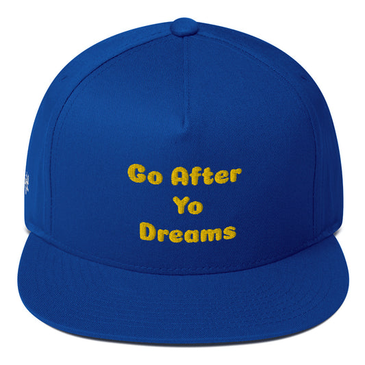 Blue Go After Yo Dreams SnapBack